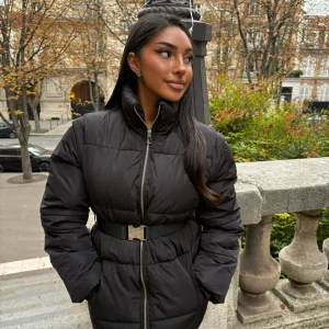 Doudoune Sofia avec ceinture