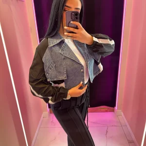 Veste best seller bomber en jean