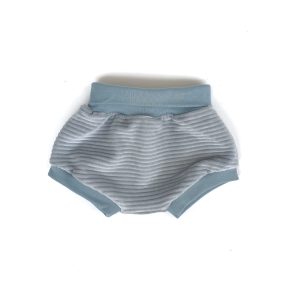 Bloomer Velours Côtelé Stretch Aqua