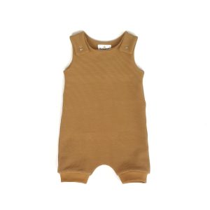 Salopette Sam Short Jersey Ottoman Ocre