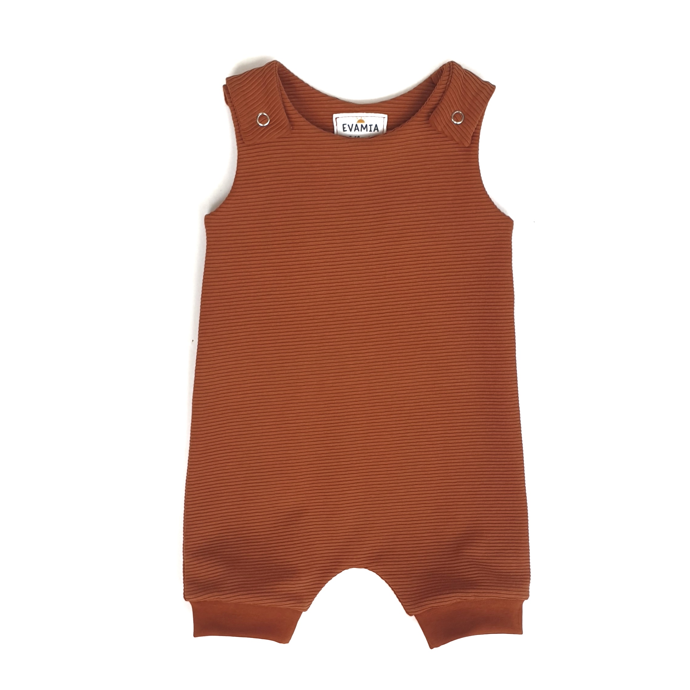 Salopette Sam Short Jersey Ottoman Terracotta