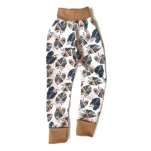 Pantalon Slim Trendy Leaves