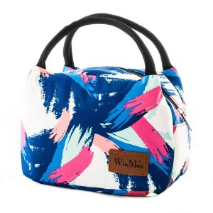 Petit Lunch Bag Femme Gouache