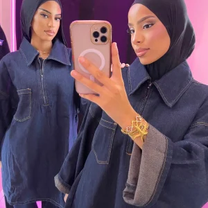 Ensemble en jean pépite 💫 ( qualité supérieur épaisse en jean)