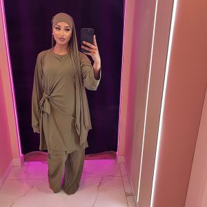 Burkini trio ( foulard + burkini )