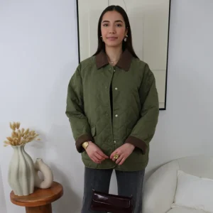 VESTE MATELASSÉE KAKI LUNA