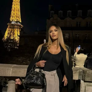 Jupe écolière beige