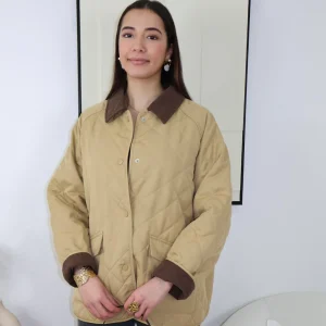 VESTE MATELASSÉE CAMEL LUNA