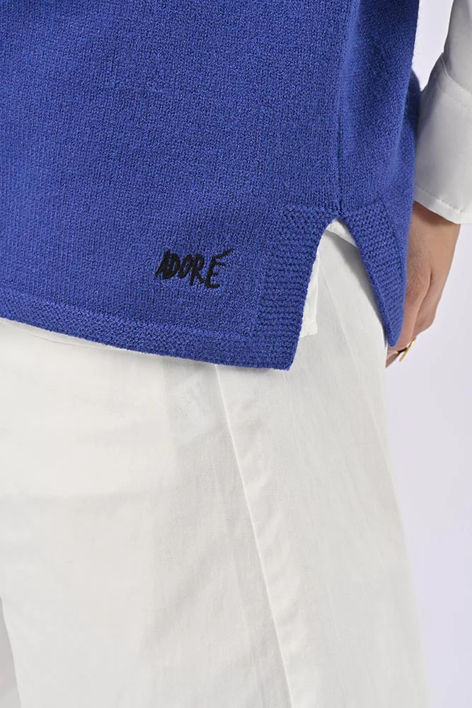 Pull sans manches Adalia Bleu – Image 4