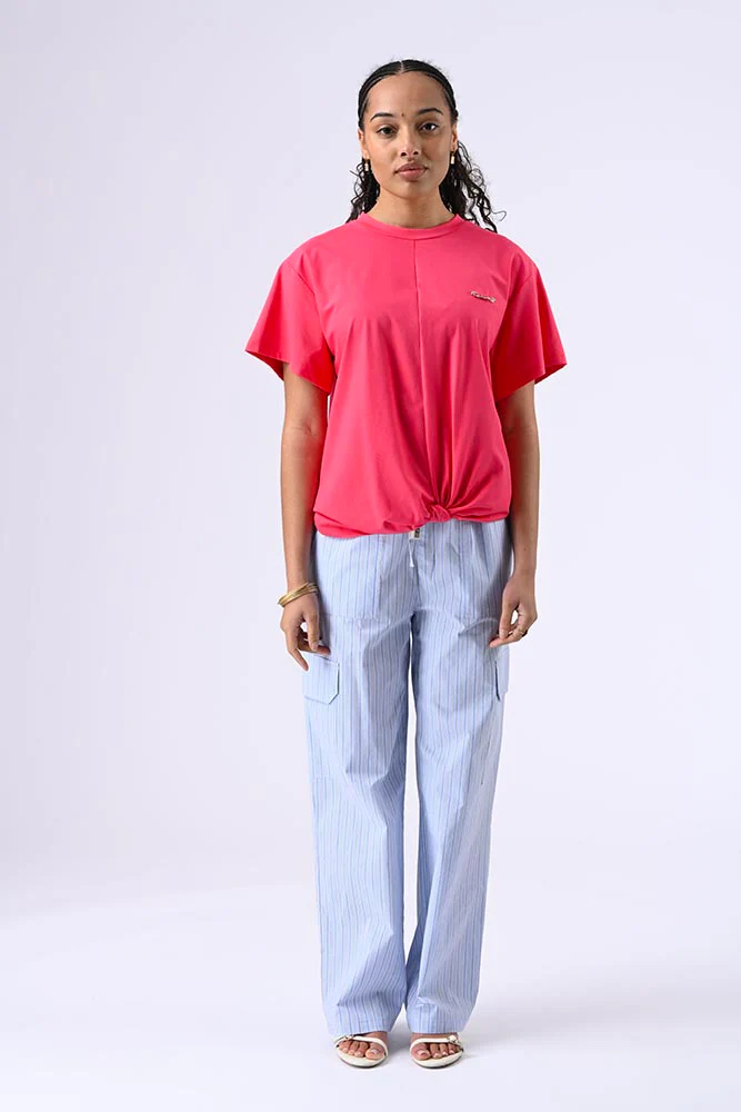 Tee shirt Aline rose – Image 2