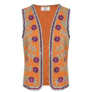 Gilet brodé Ary - CABANA & ANTIK BATIK