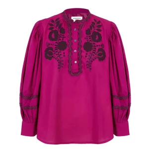 Blouse brodée Colette - CABANA & ANTIK BATIK