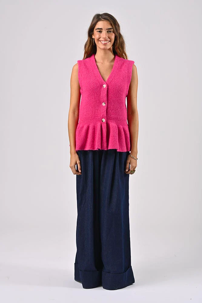 Gilet zippé Ayline Rose – Image 2