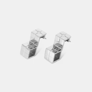 Boucles d&rsquo;oreilles Vassily – Argent 925 – Bau Paris