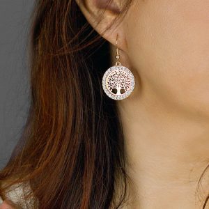 Boucles d&rsquo;Oreilles Arbre de Vie