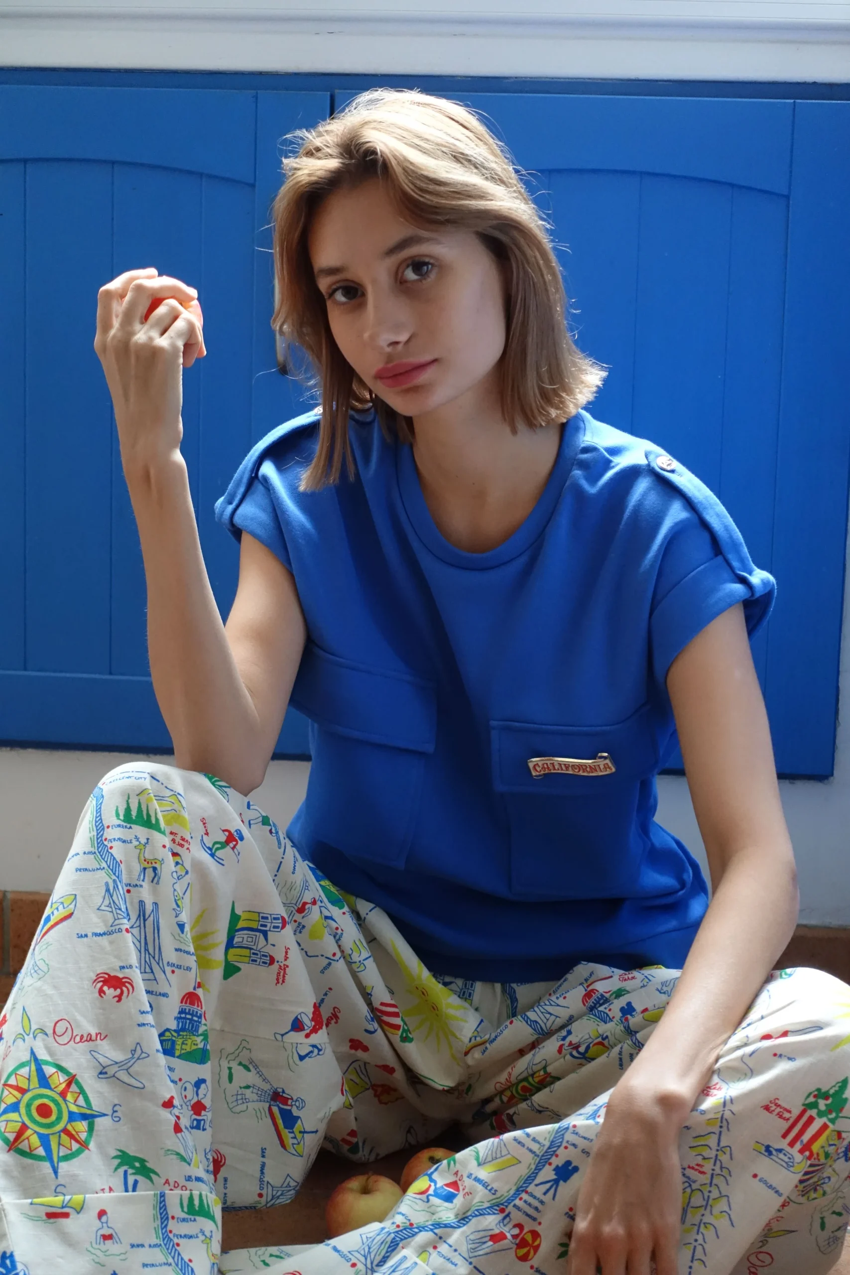 Teeshirt Casey Bleu – Image 2