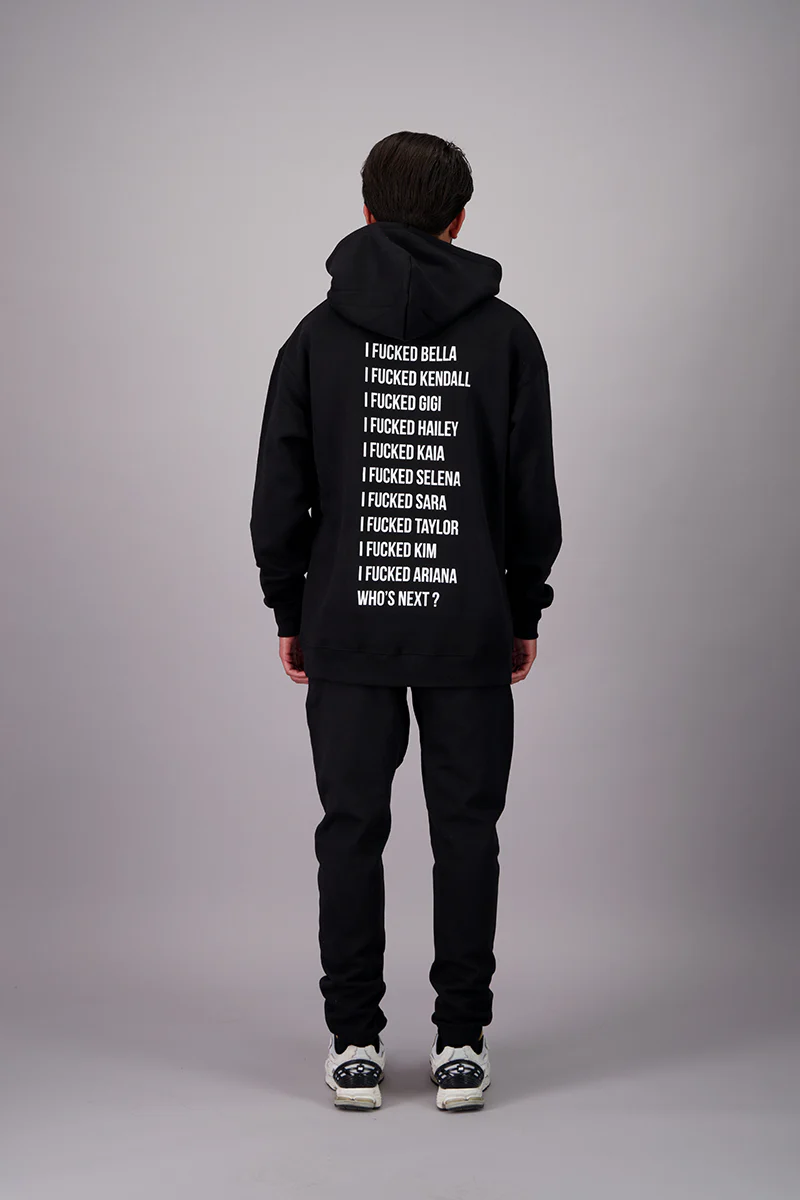 Sweat Capuche Noir F***ed – Image 3