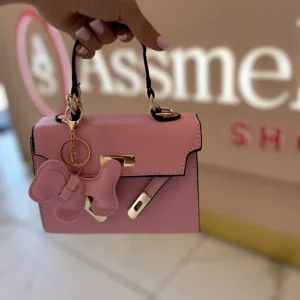 Sac en cuir avec porte clé