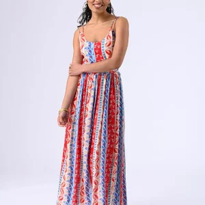 Robe Charlène rouge