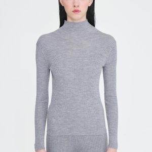 Col roulé Chausette