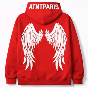 Sweat Capuche Rouge Dark Angel