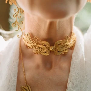 Choker doré Jane Eyre | Ikkelele