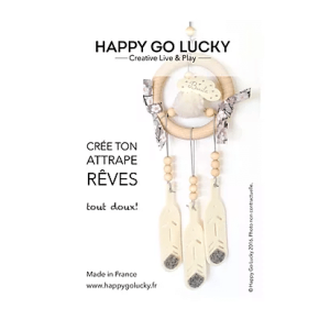 Kit créatif Attrape rêves en bois