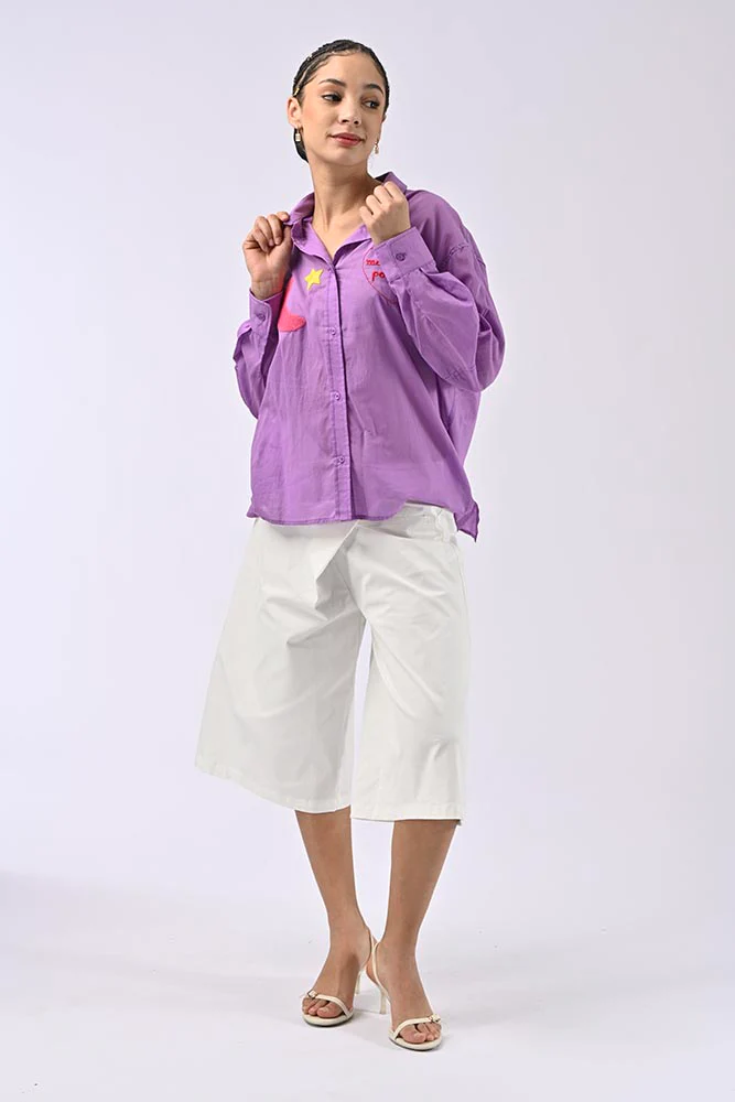 Chemise Daria Violet – Image 3