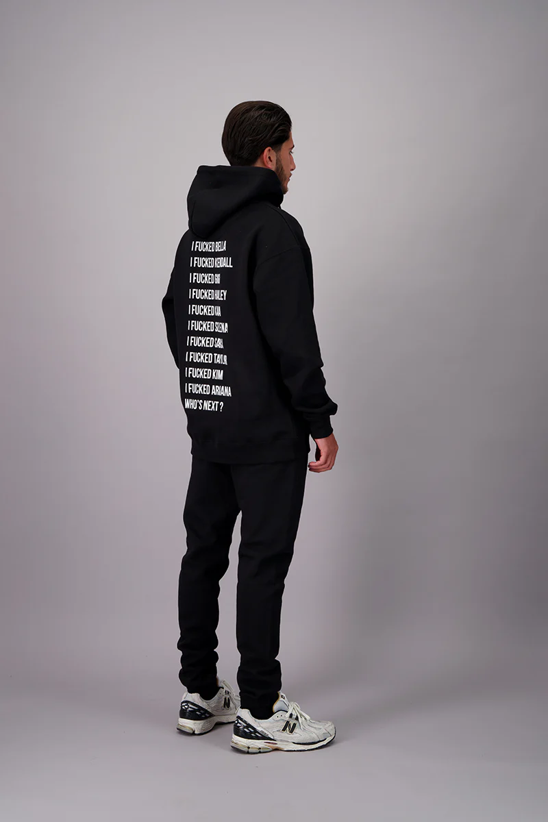 Sweat Capuche Noir F***ed – Image 4
