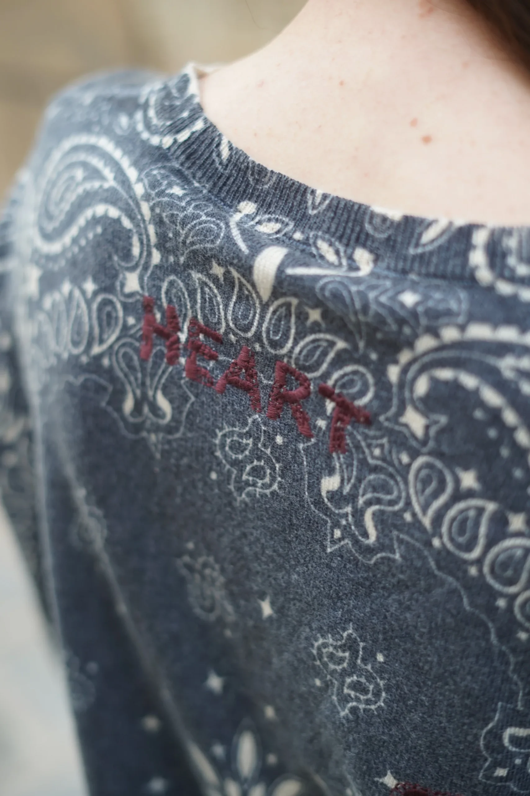 Pull Linda Bandana aux Broderies – Image 9