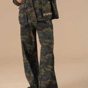 Pantalon cargo Jordy Camouflage
