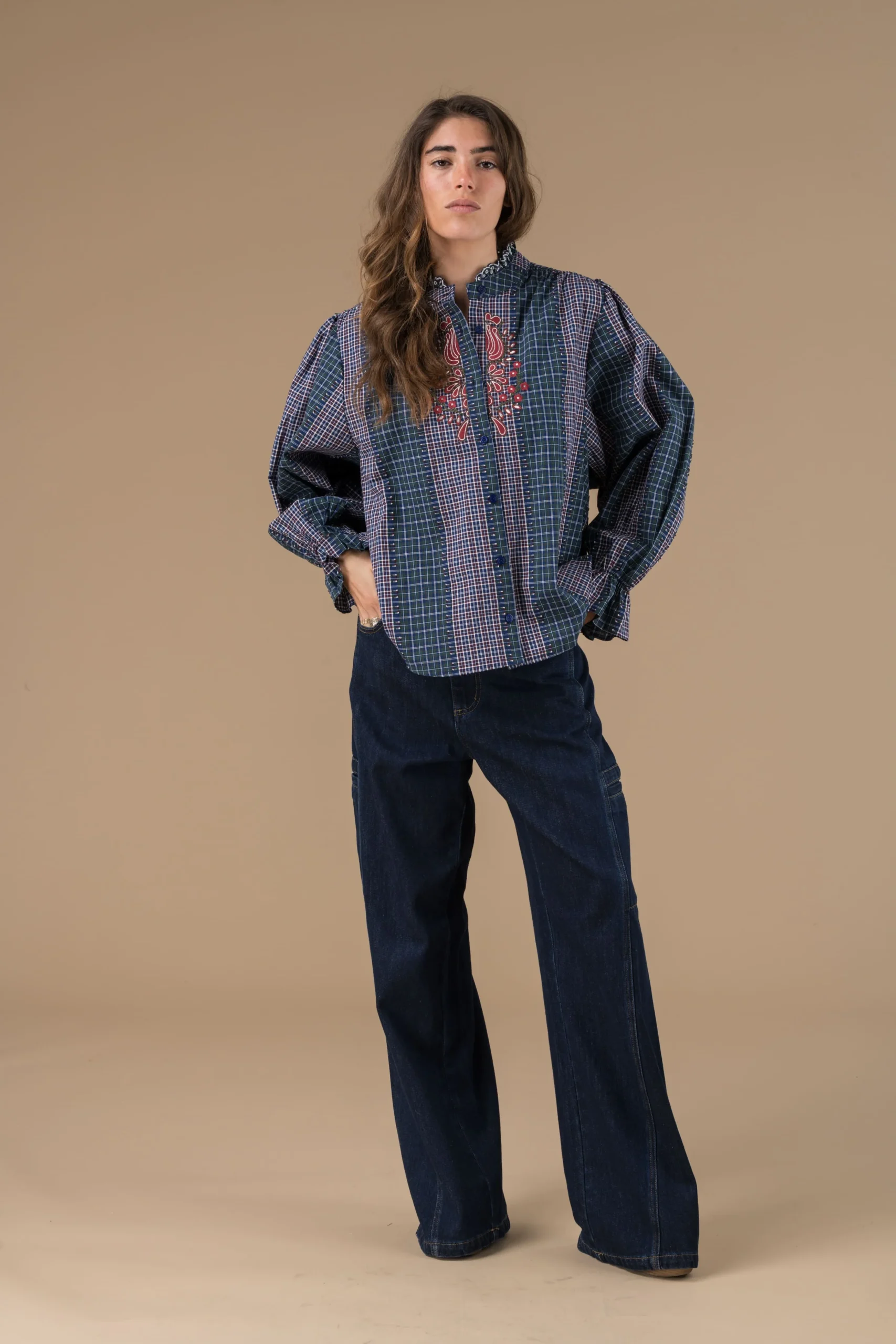 Pantalon cargo Jordy Bleu Foncé – Image 3