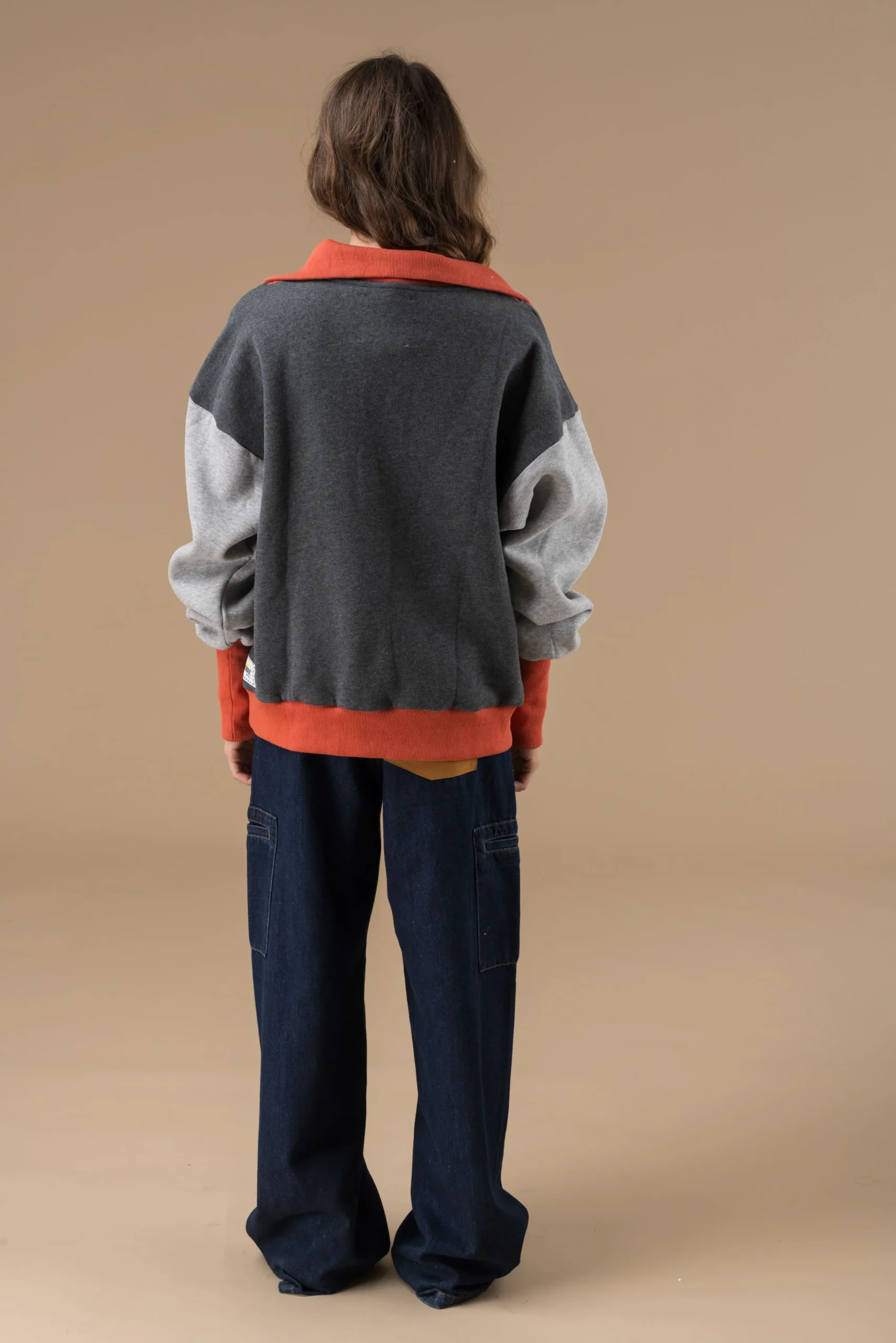 Sweat Irene Anthracite manches longues – Image 2