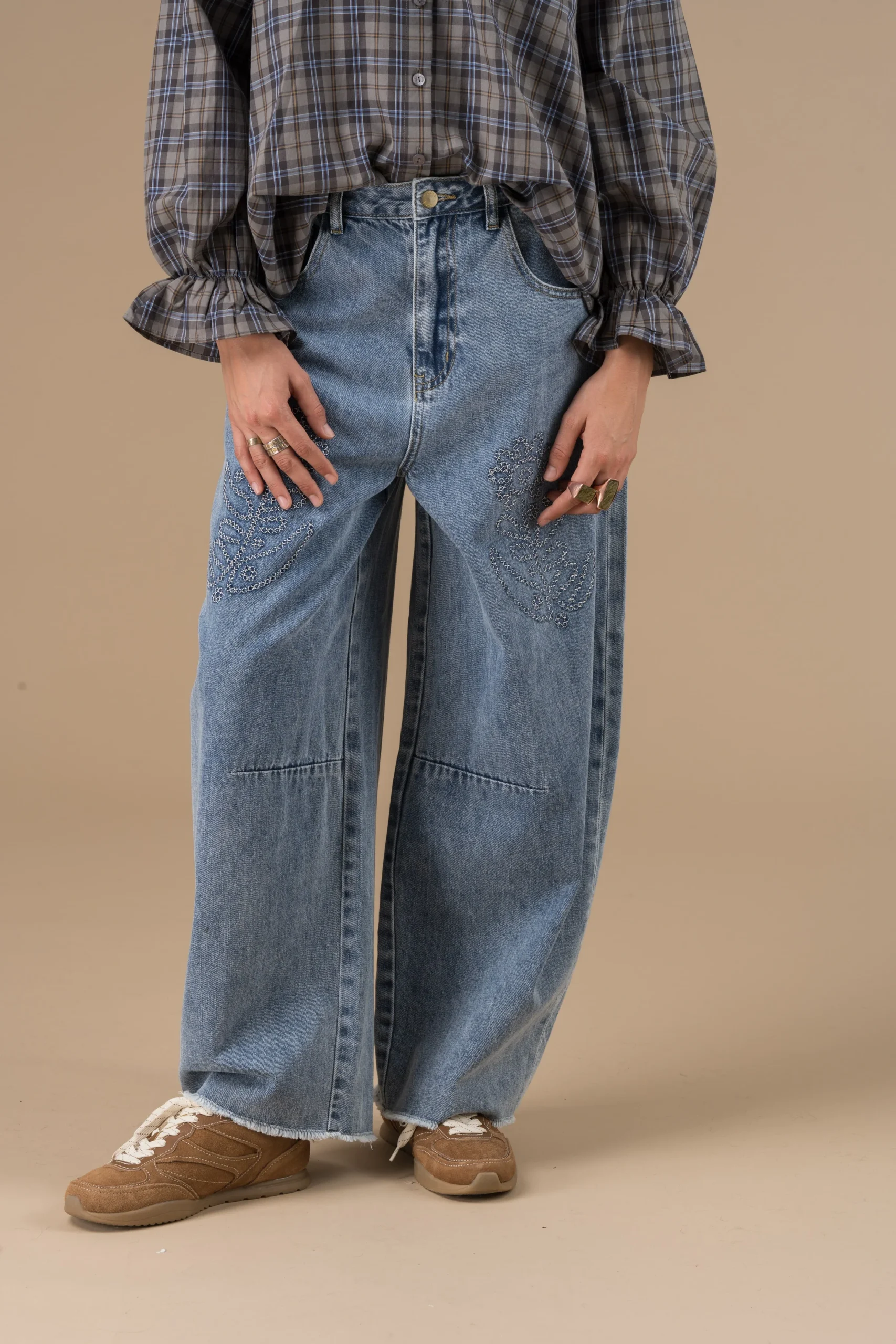 Pantalon Timothe fluide taille haute – Image 4
