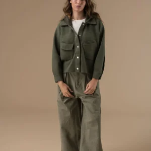 Veste Nerina courte avec capuche amovible