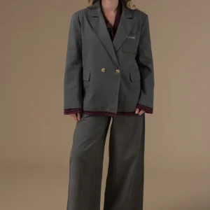 Veste Lena manches longues ourlée de sa doublure