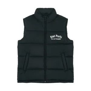 Veste doudoune sans manche oversize noir - Arc de Triomphe