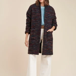 Manteau sans col