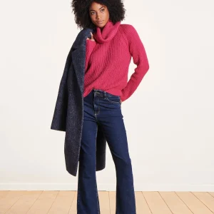 Jean brut cropped en coton biologique