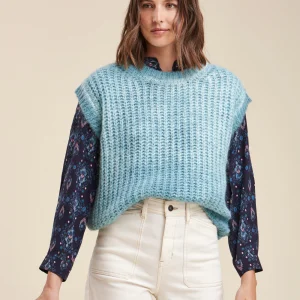 Pull sans manches cold dye