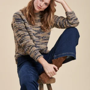 Pull maille fantaisie