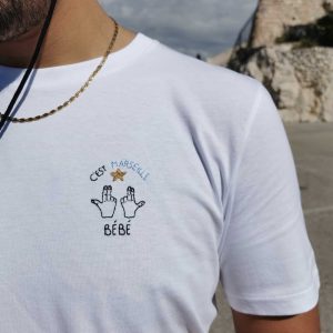 T-shirt C’est Marseille Bébé Jul