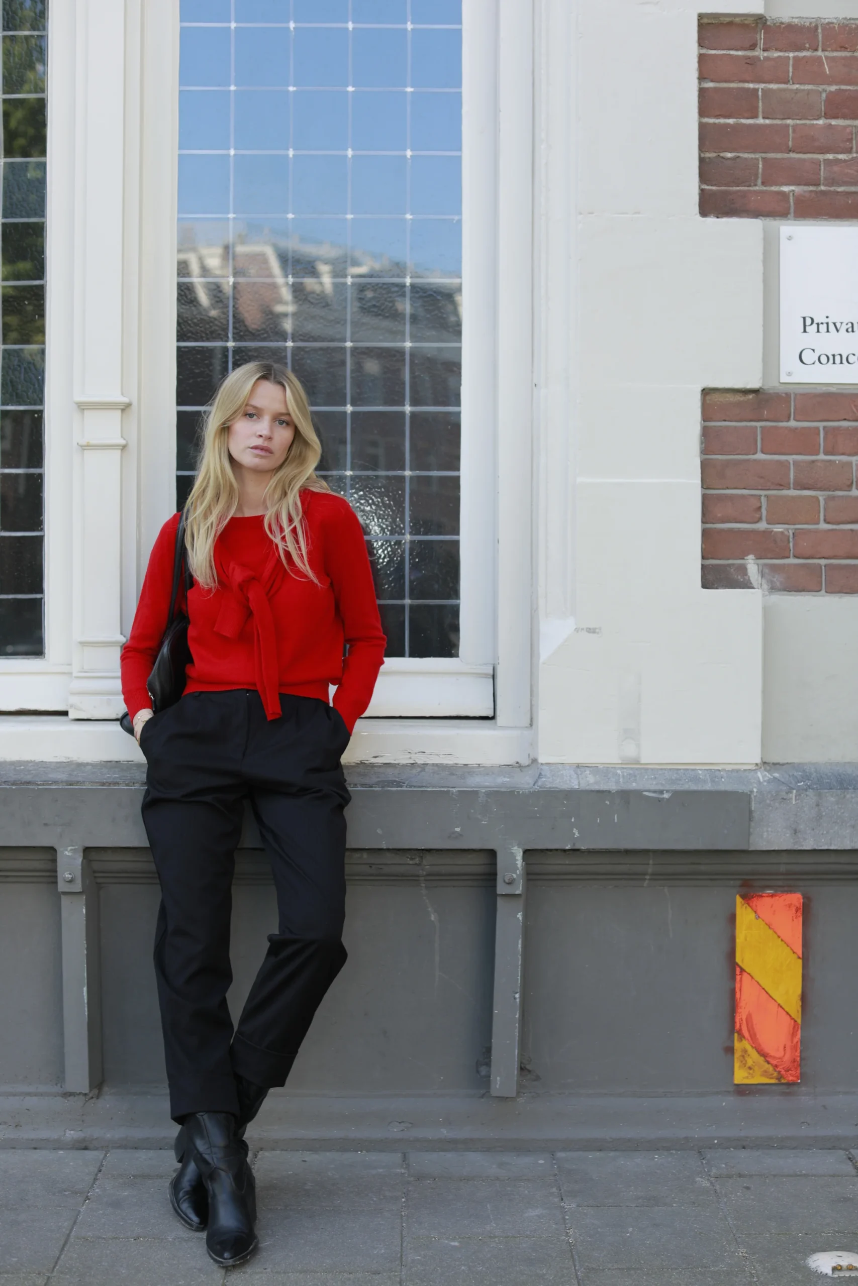 Pantalon Zoe à fines rayures raffinées – Image 8