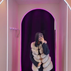 fourrure sans manche