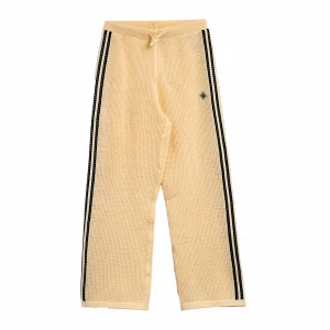 Pantalon de Survêtement Signature Beige  – Détail Crochet
