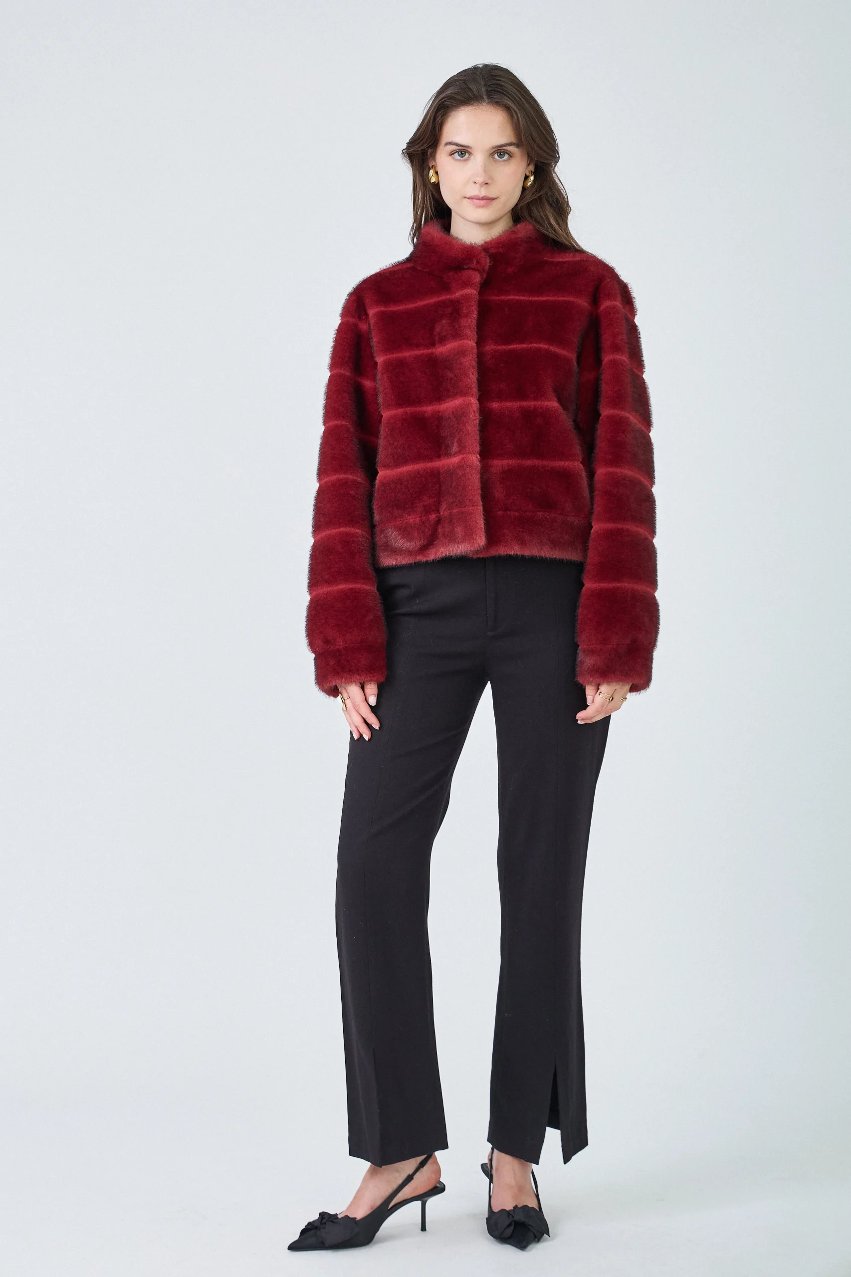 JADE - Veste en fausse fourrure – Image 9