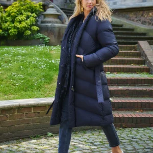 KANA - Doudoune longue à capuche