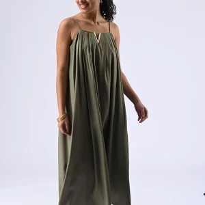 Robe Karine kaki