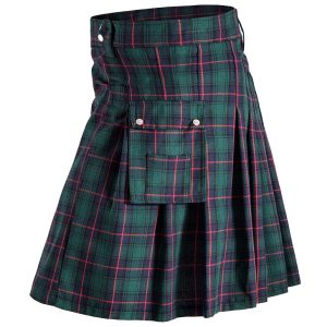 Kilt Écossais Vintage à Poches