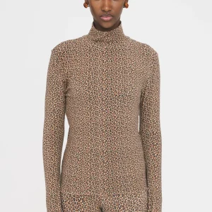 Col roulé pantere Leo